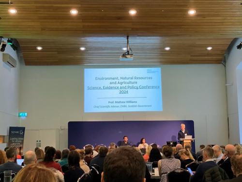 Opening keynote by Prof Mathew Williams