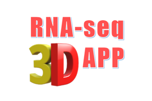 RNA-seq 3D app logo